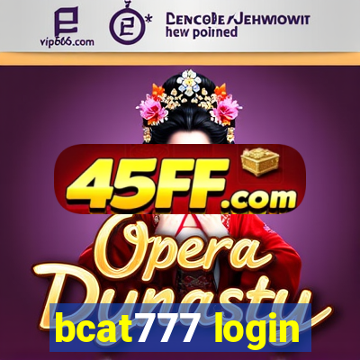 bcat777 login